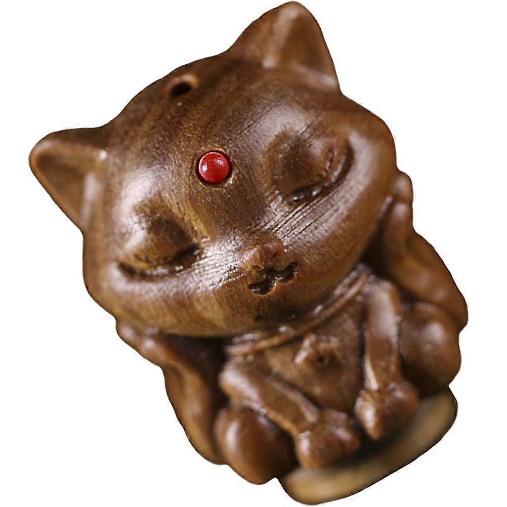 Wood Fox Sachet Pendant Aromatherapy Diffuser for Decoration