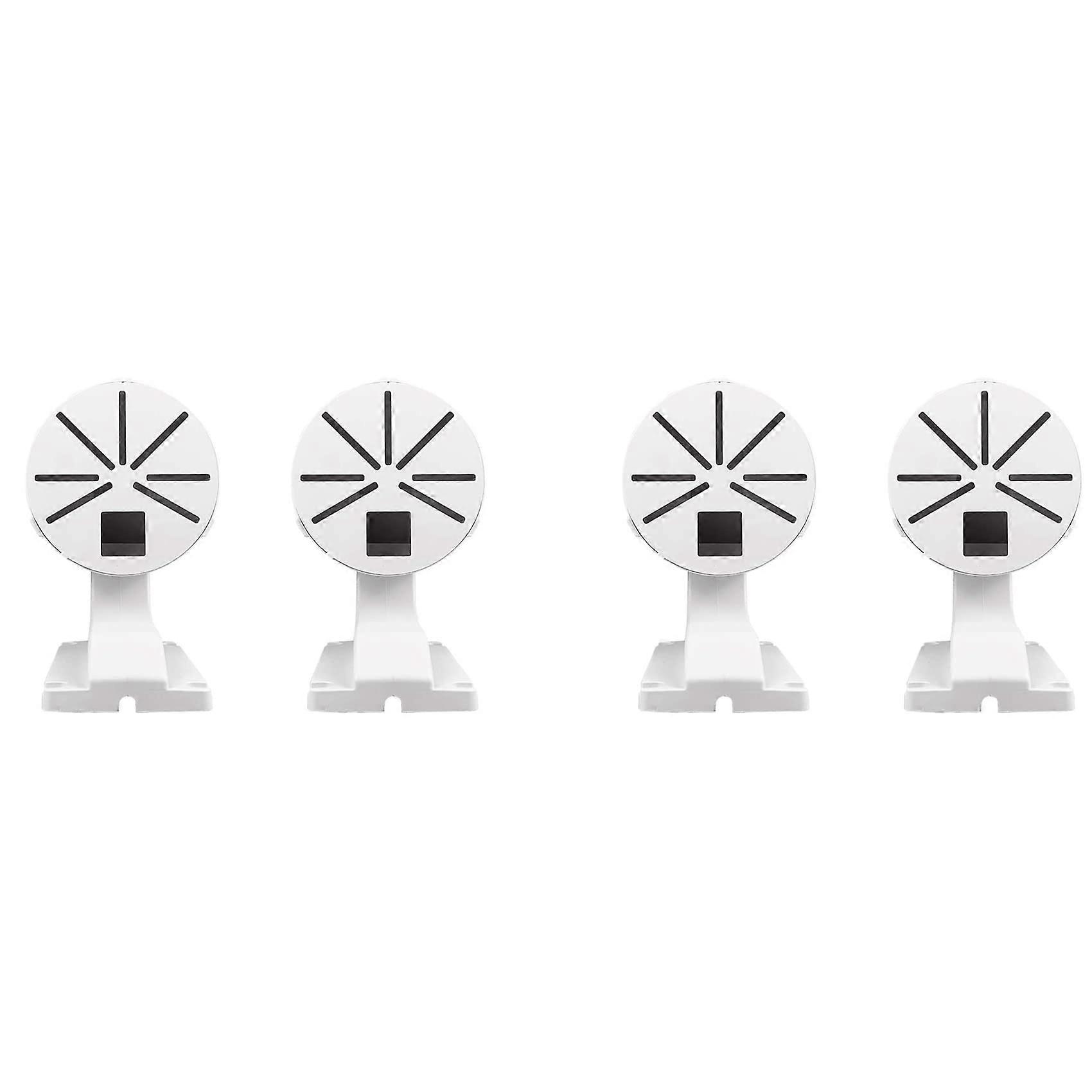 4X CCTV Camera Mount Bracket, ABS LType Wall Mount for Dome Security Camera Indoor Outdoor Use
