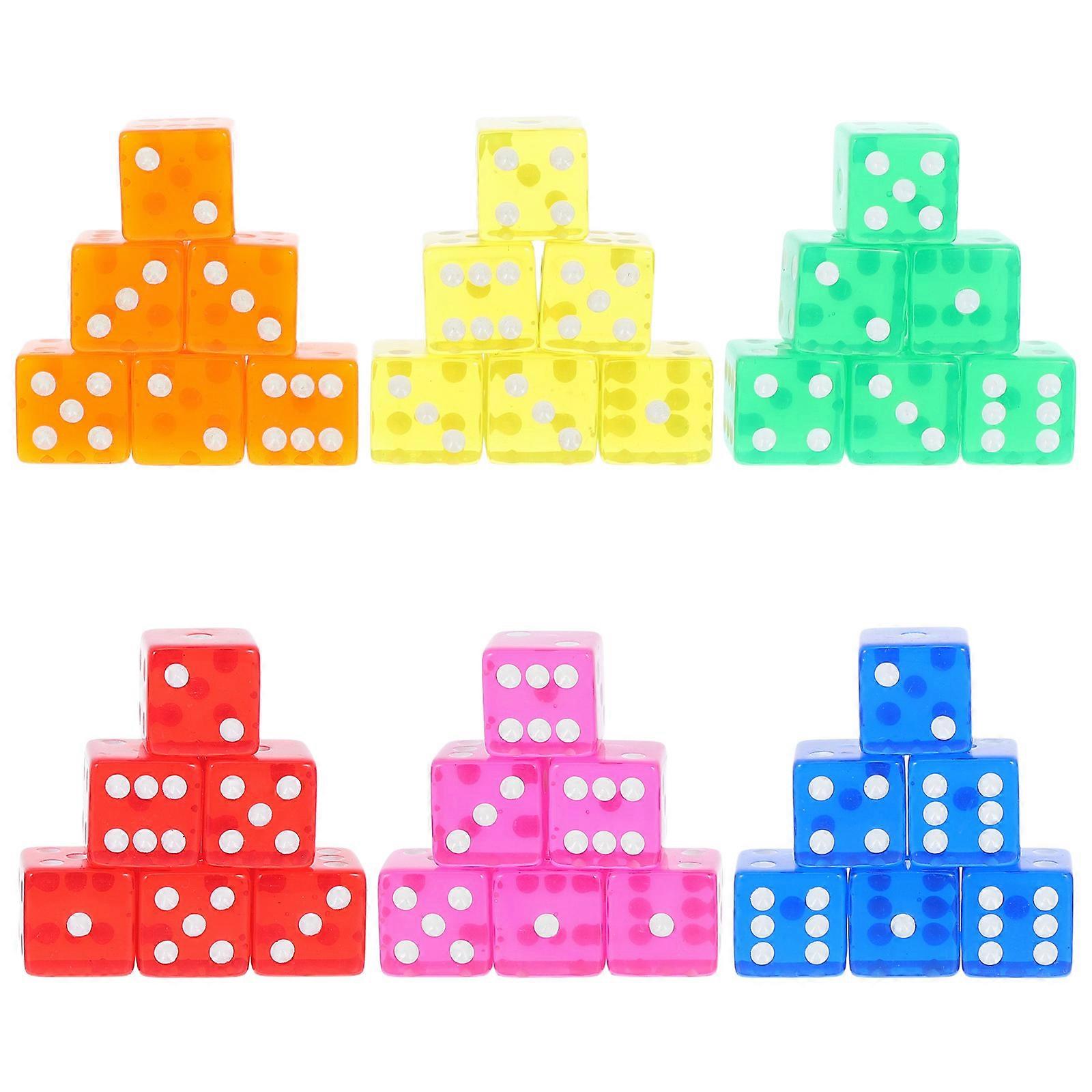 Acrylic Transparent Square Corner Set for Math Teaching 36Pcs