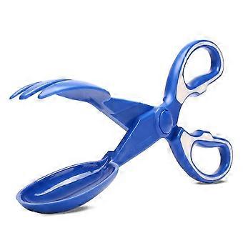 Dog Poop Disposal Tool Portable Plastic With Grip One Handed Operation For Home Garden Park Odorless Blue