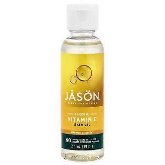 Jason Natural, Vitamin E Skin Oil, Maximum Strength , 45,000 IU, 2 fl oz (59 ml)