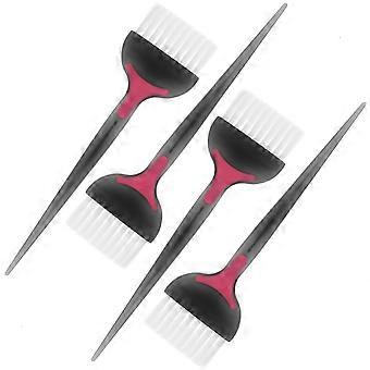Hair Coloring Brush Professional Hair Dyeing Comb for Salon Use 4Pcs