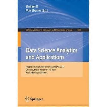 Data Science Analytics And Applications First International Conference Dasaa - Springer Nature B.V - Paperback - en Book