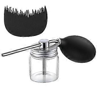 Hårfibersprayflaske med Hairline Optimizer, Hårfibersprayapplikator til hår, Fiberpulversprayflaske