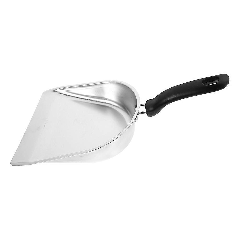 Silver Desktop Dustpan for Multifunctional Handheld Cleaning
