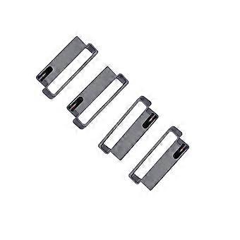 Watch Band Adapter Stainless Steel Connector for Watch 4Pcs