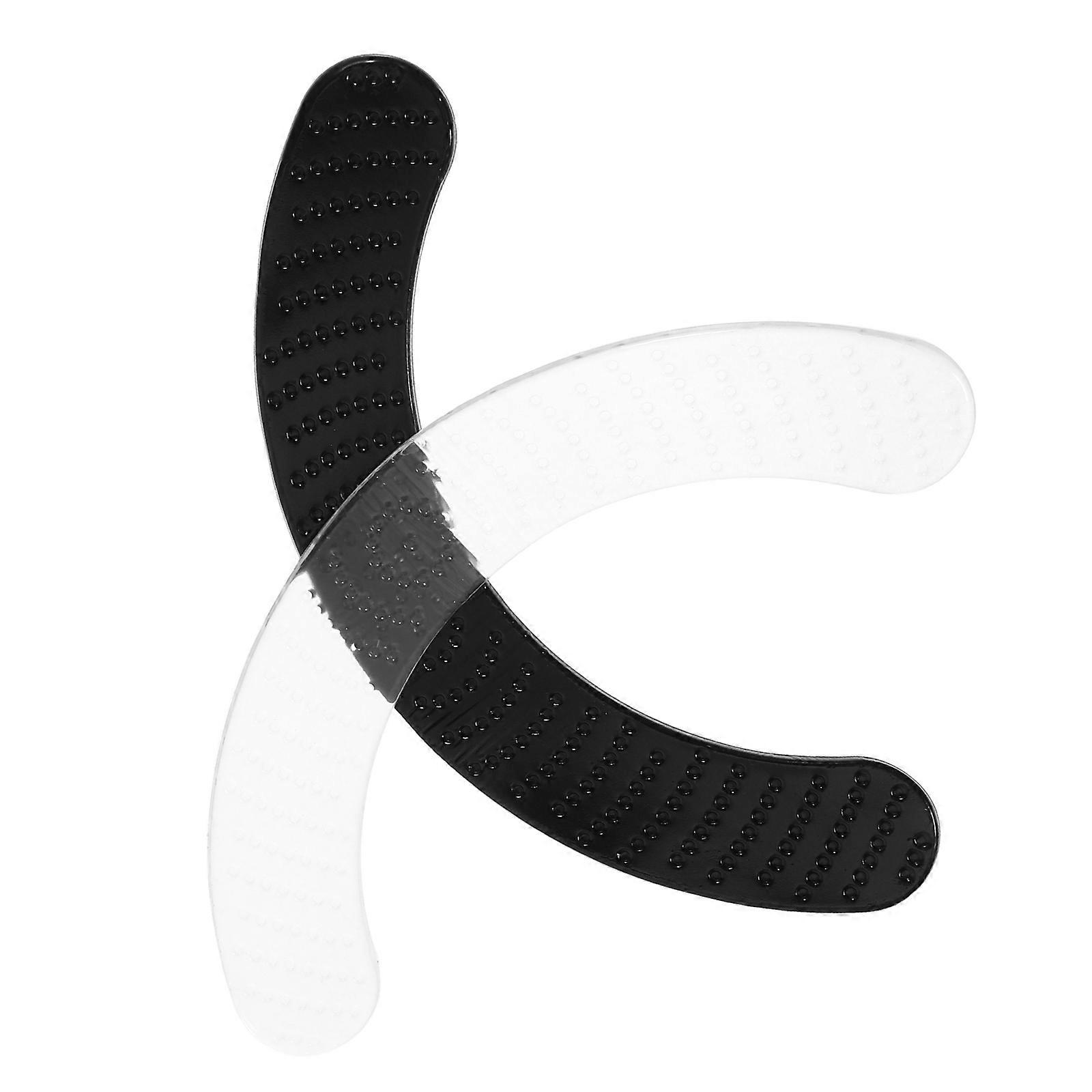 2Pcs Adhesive Silicone Drum Dampeners Practical Drum Silencers (Assorted Color)
