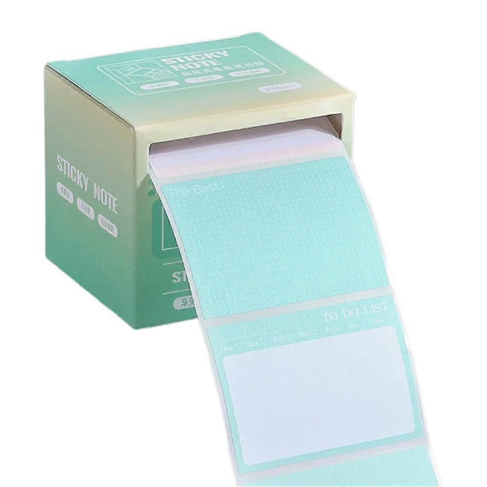 High Adhesion Sticky Notes With Dispenser Box For Office And Study
