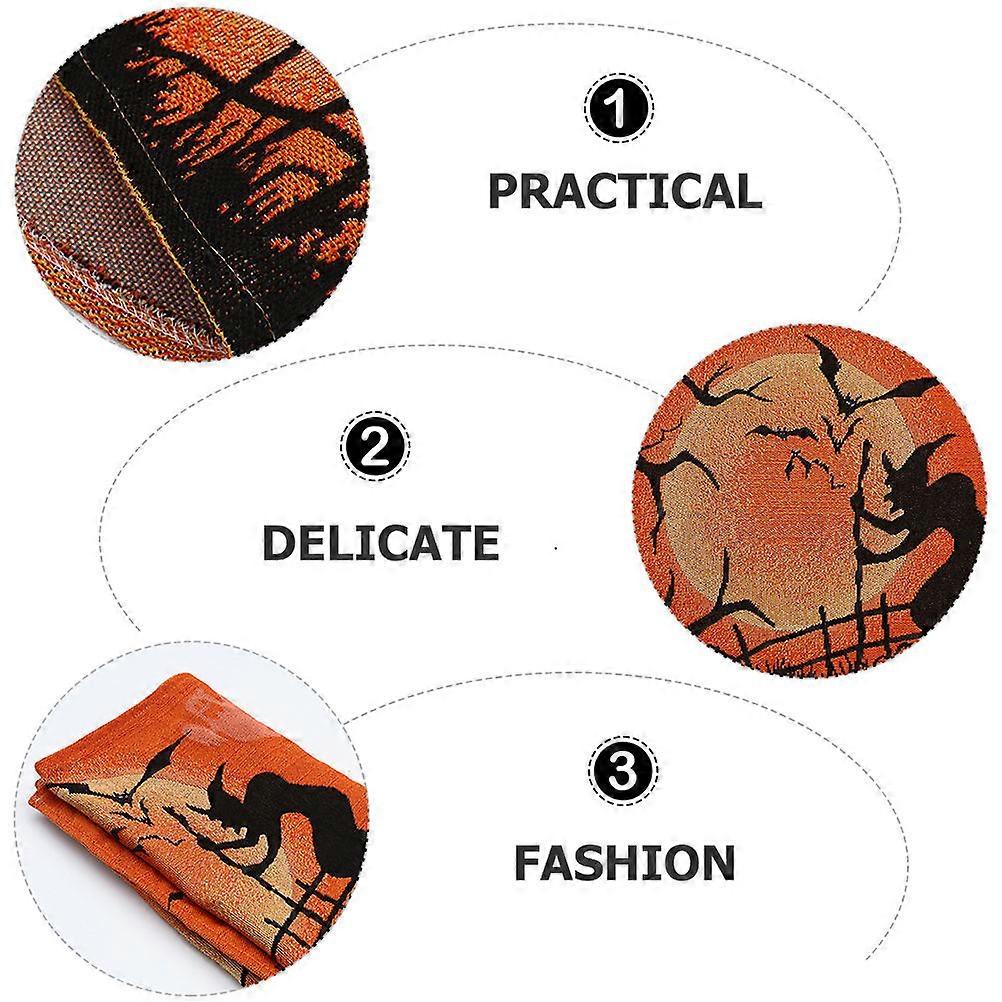 Halloween Table Runner Decorative Tablecloth Creative Dining Table Placemat