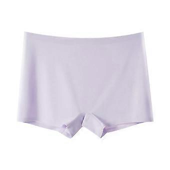 Pantaloncini anti-sfregamento senza cuciture, mutandine di sicurezza estive, pantaloncini da yoga, da motociclista, da allenamento, pantaloncini sottoveste da donna, regalo, viola