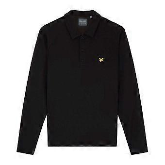 Lyle & Scott Herren-Polohemd mit langen Ärmeln (Regular)