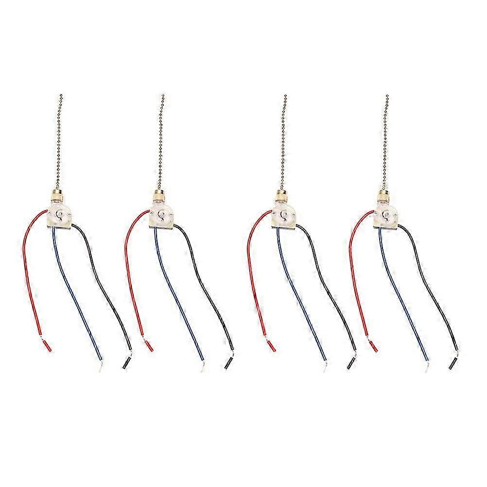 Ceiling Fan Electrical Pull Chain Switch for Control 8Pcs