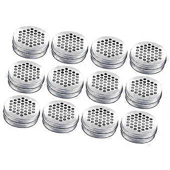 12Pcs Aluminum Dog Scent Training Holders For Behavior Modification And Skill Development With Prolonged Scent Multicolor