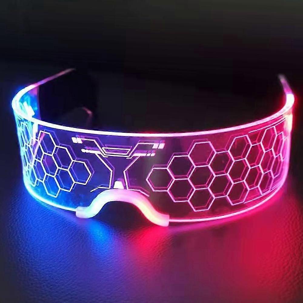 Led Glasses Light Up Glasses Led Visor Glasses