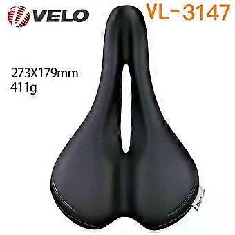 VL-3147 Comfort PU Lederen Stalen Rail 273x179mm MTB Racefiets Zadel Unisex Fiets Zitkussen Fietsaccessoires