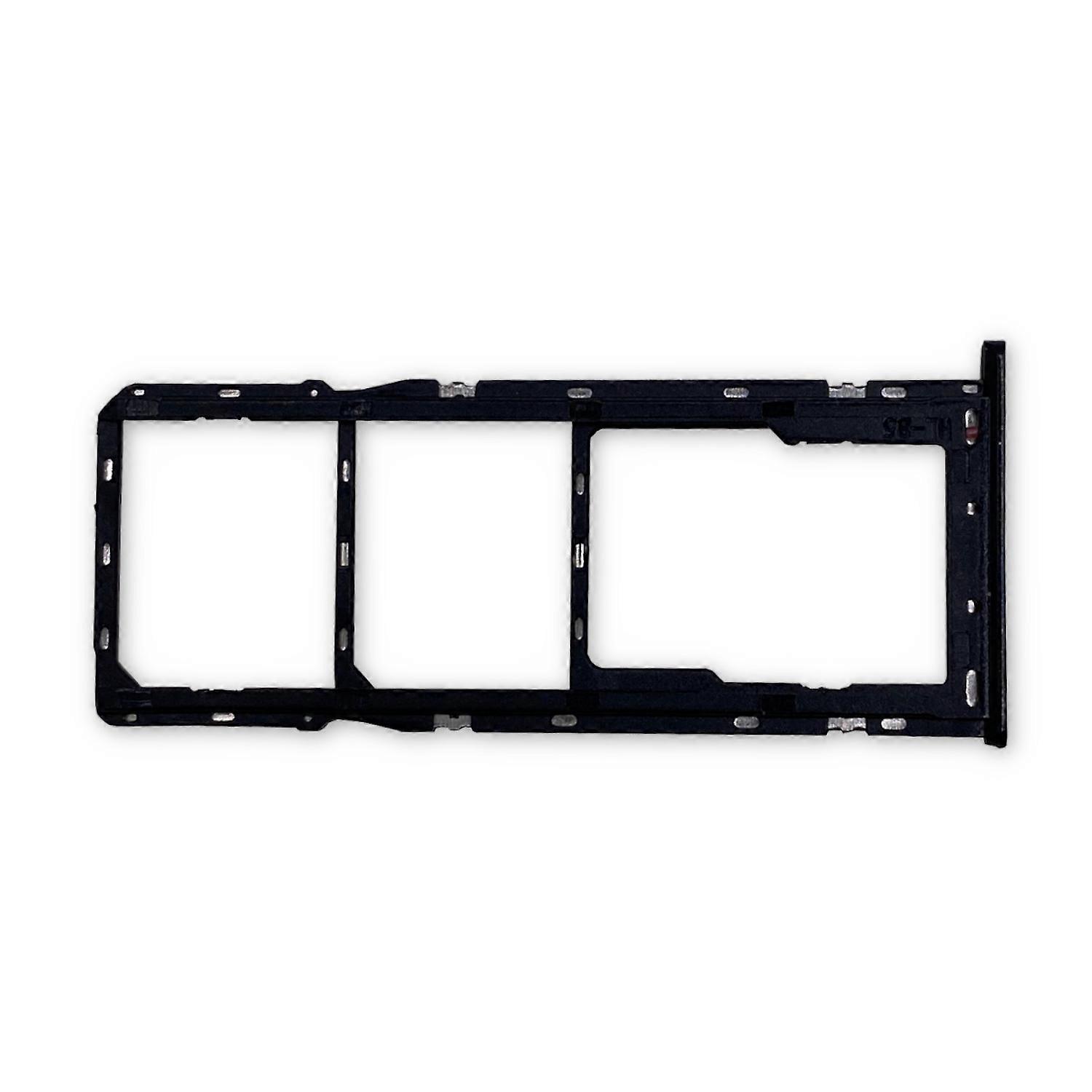 SIM card holder for Samsung Galaxy A20s Black Micro SD tray replacement part accessory