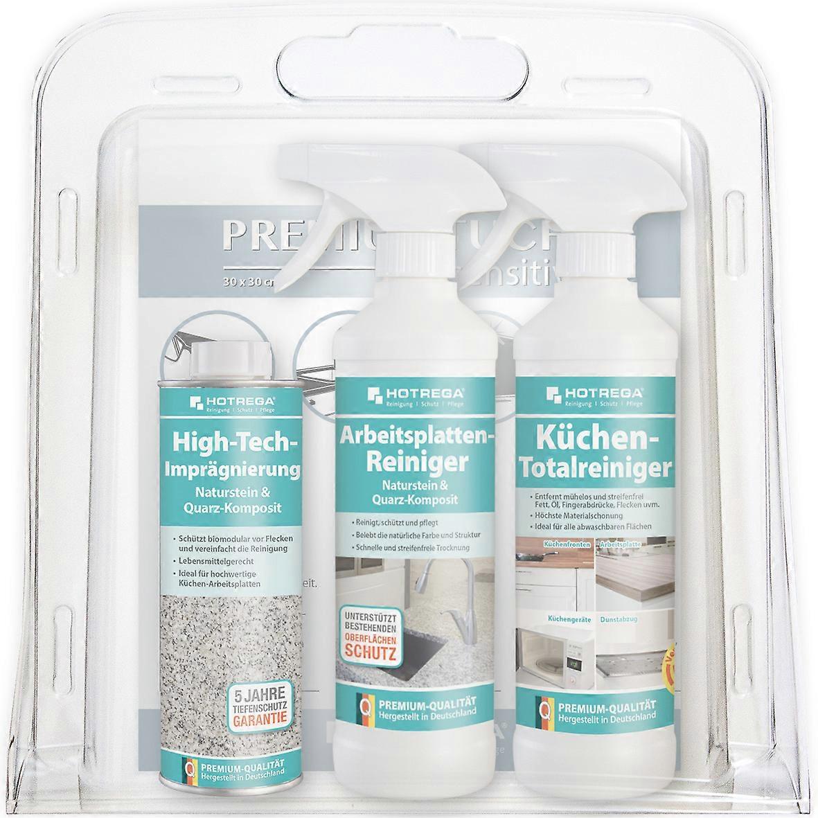 HOTREGA® Kitchen Care Kit "STEIN WORK PLATE"
