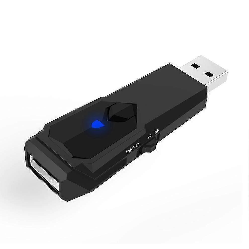 Wireless USB Converter for PS5 PS4 PS3 Switch OLED Bluetooth Gamepad Game Controller Adapter Wired Controller Adapter