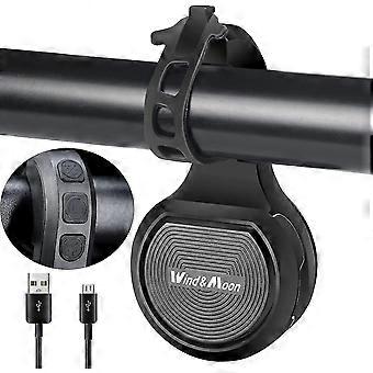 Fgao Bike Bell, Electric Horn Alarm , Adjustable Volume 130 Decibels, Ipx6