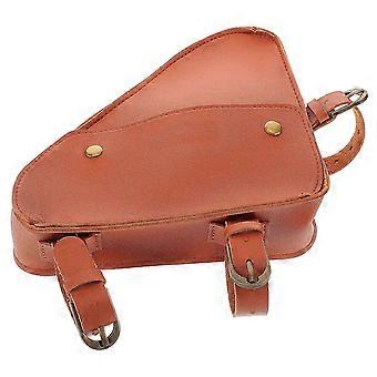 Bike Front Tube Bag Waterproof Artificial Leather Large Capacity For Cyclists Outdoor Cycling 1Pcs SA