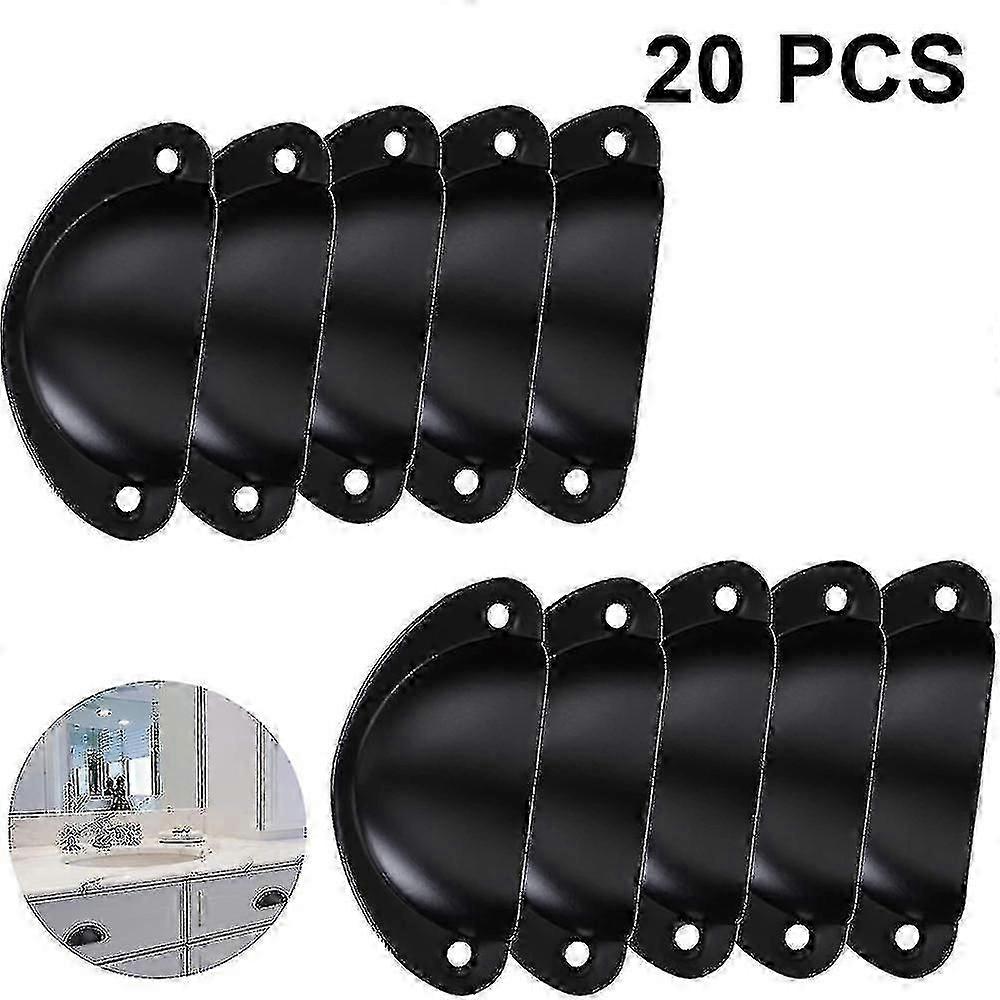 20 Pack Hole Spacing Vintage Style Pulls Cup Pull Handles Knobs