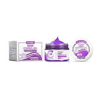 Gel para modelar cabelo - Fixação forte, controle de fios rebeldes, brilho natural, fórmula não oleosa para todos os tipos de cabelo, homens e mulheres.