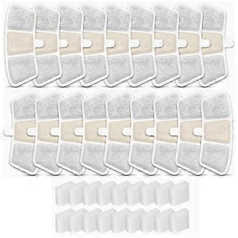 18PCS Pet Fountain Filters for Oneisall PW04 3.5L Cat Water Fountain Dispenser Long Lasting Replacement Filter -New 7-14