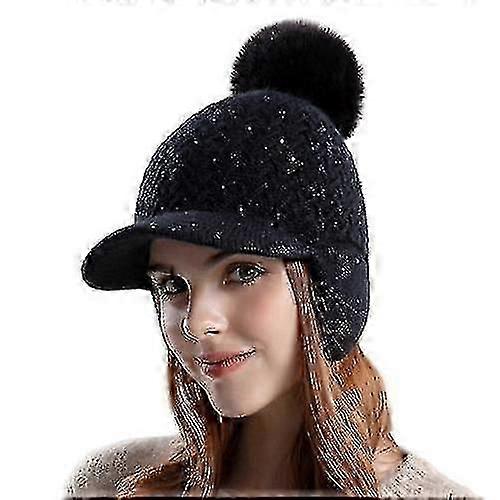 Winter Hat Warm Earflap Hat Knitted Hat Winter Hat