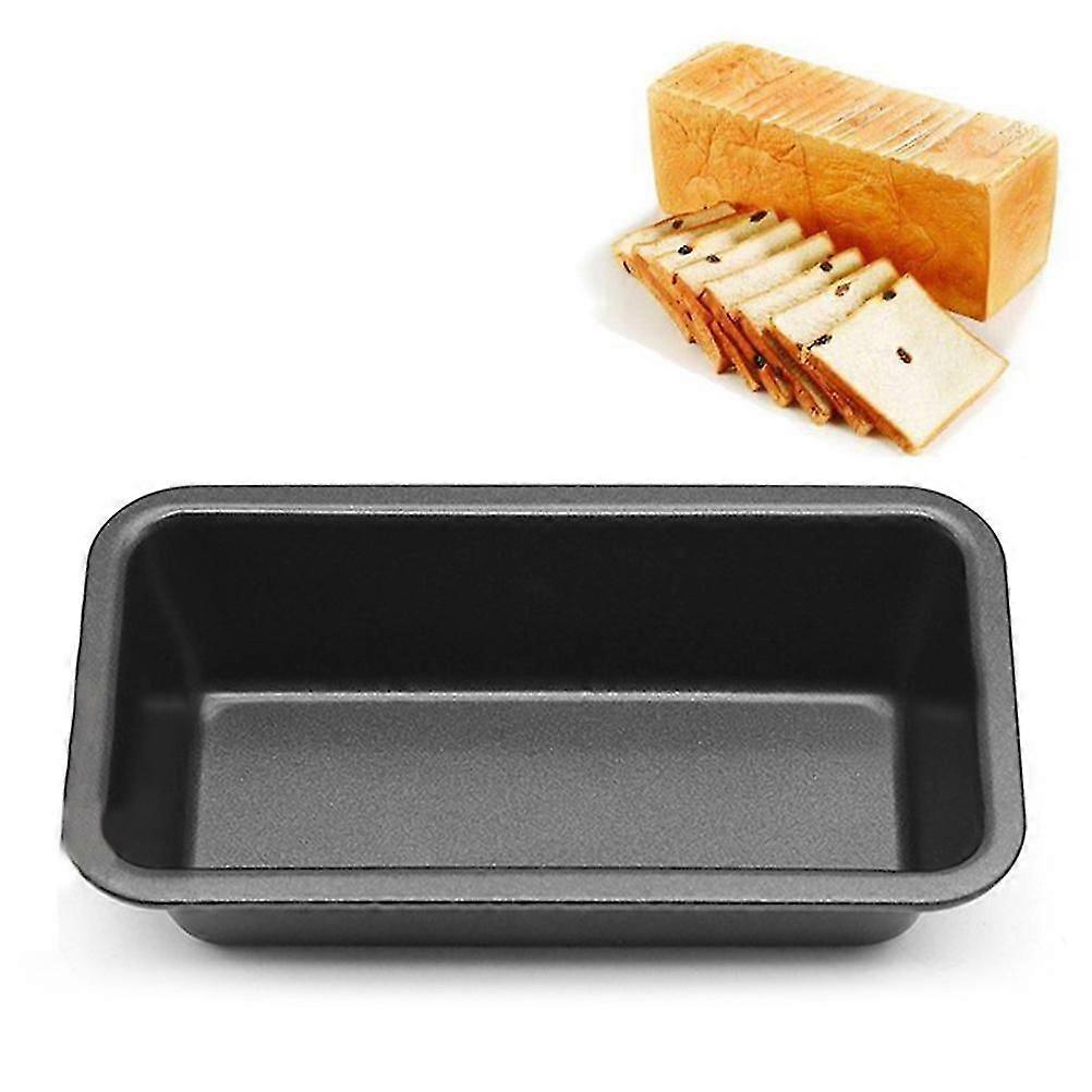 Forma retangular para pão de 15,5 x 8,6 x 4 cm (6 polegadas), em aço carbono.