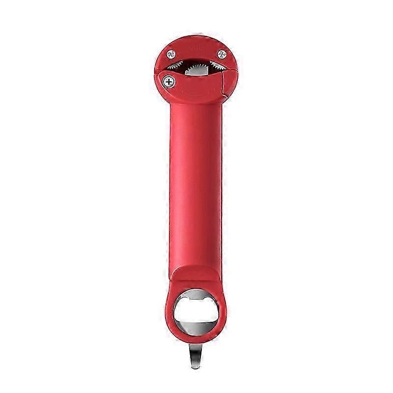 Bottle Opener 1pc Red Multifunctional Retractable