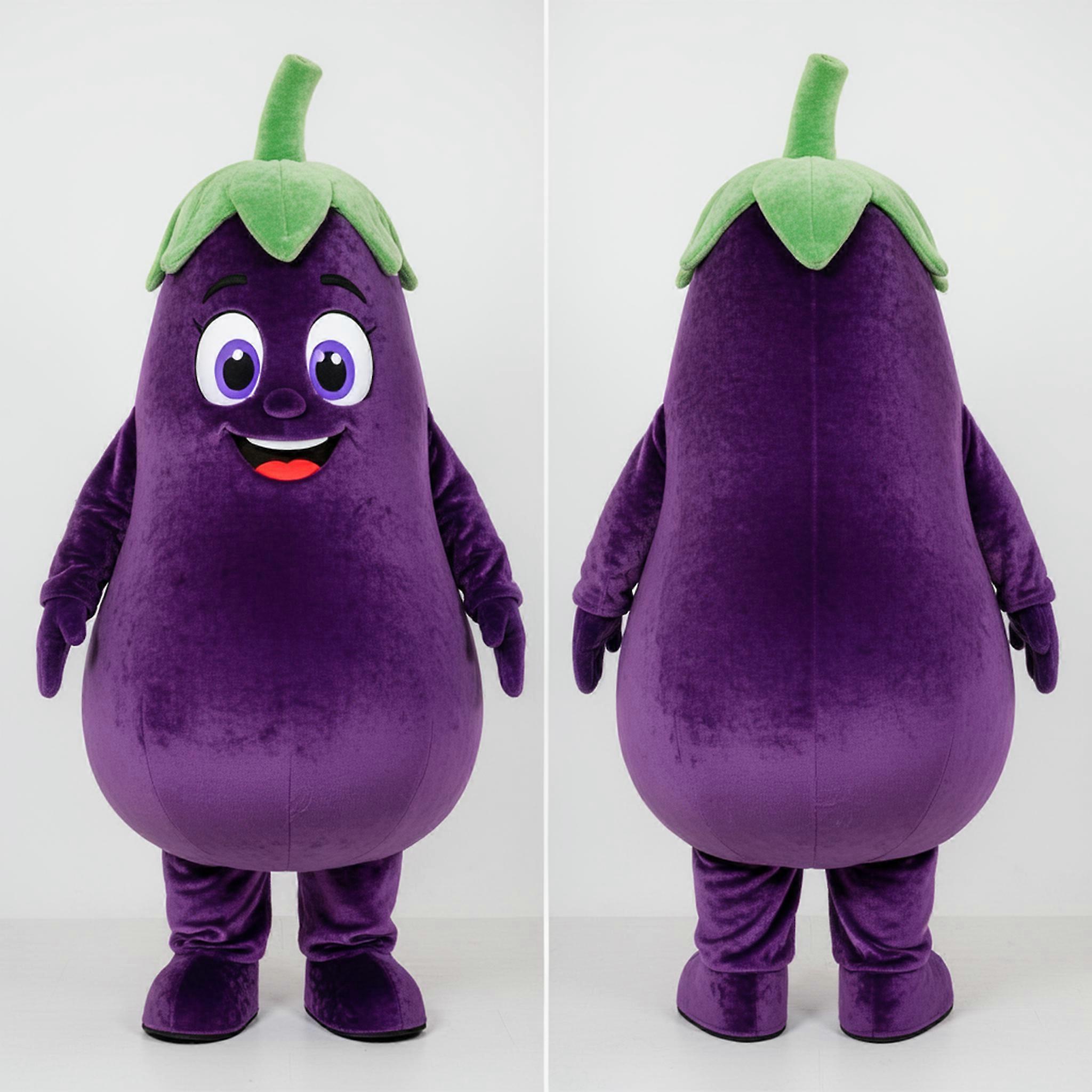 MASTICOT Plump Purple Eggplant Mascot