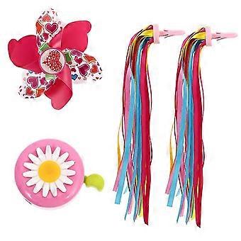 1 Set Kids Bike  Bar Streamers Colorful Ribbons Tassel Scooter Accessories