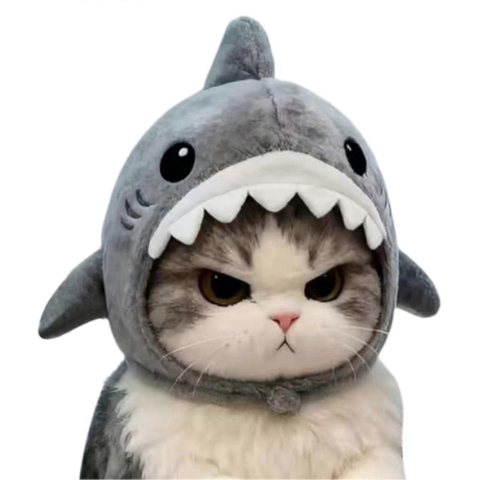 Breathable Shark Pet Hat Soft Fit