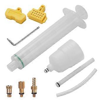 Kit di attrezzi per spurgo e riempimento dei freni a disco idraulici per bicicletta - per la manutenzione degli impianti frenanti idraulici delle biciclette