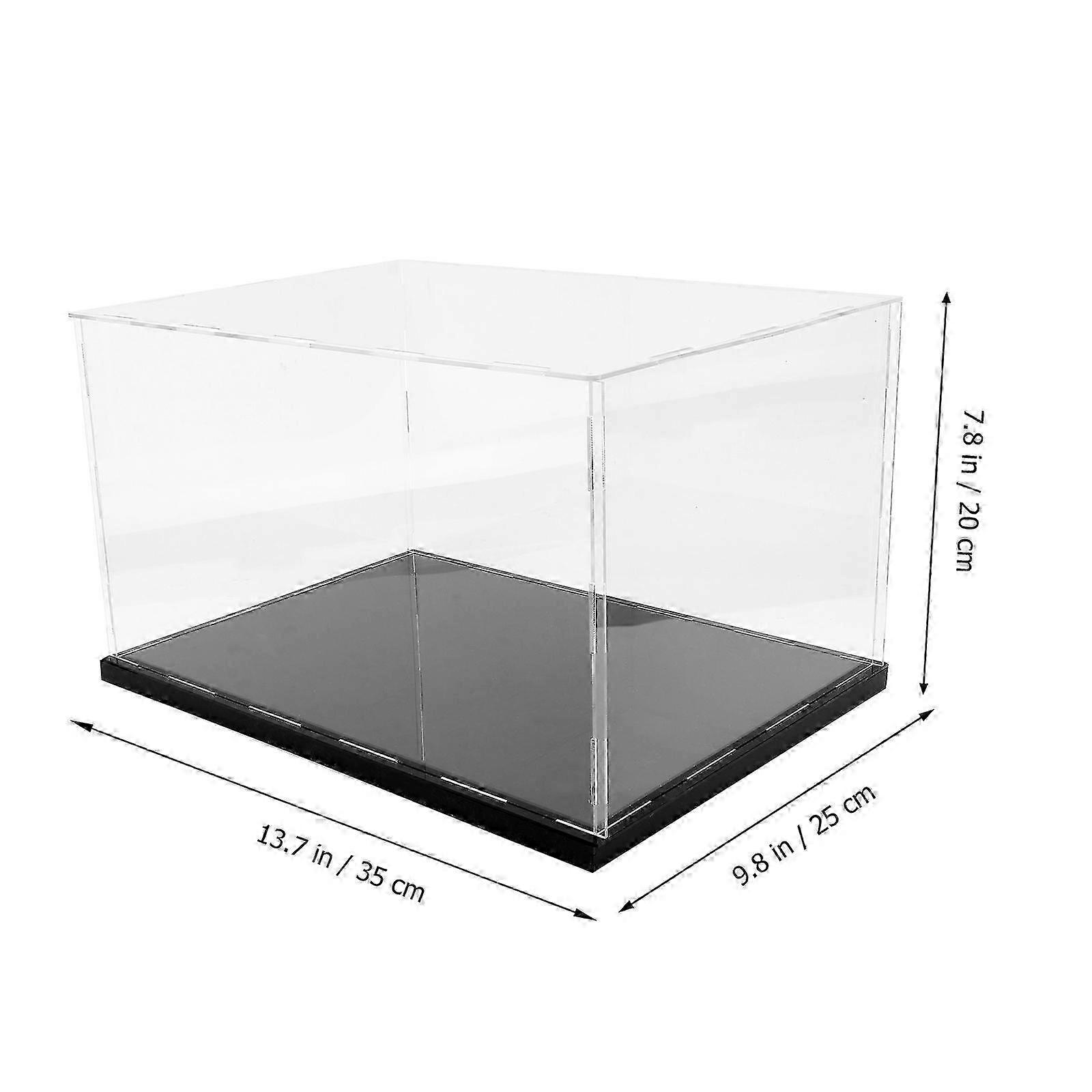 Model Display Box for Storage Use 1Pcs Transparent Acrylic Handmade Case