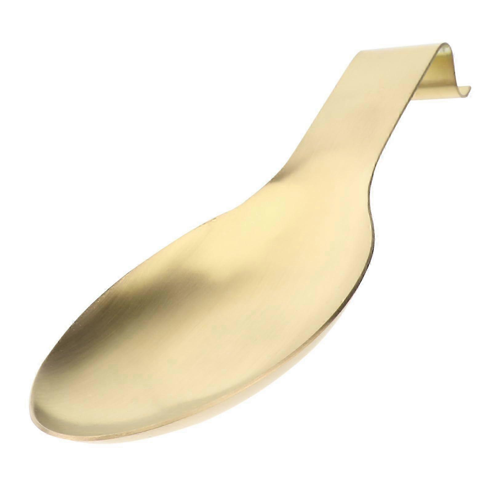 Compact Stainless Steel Spoon Rest