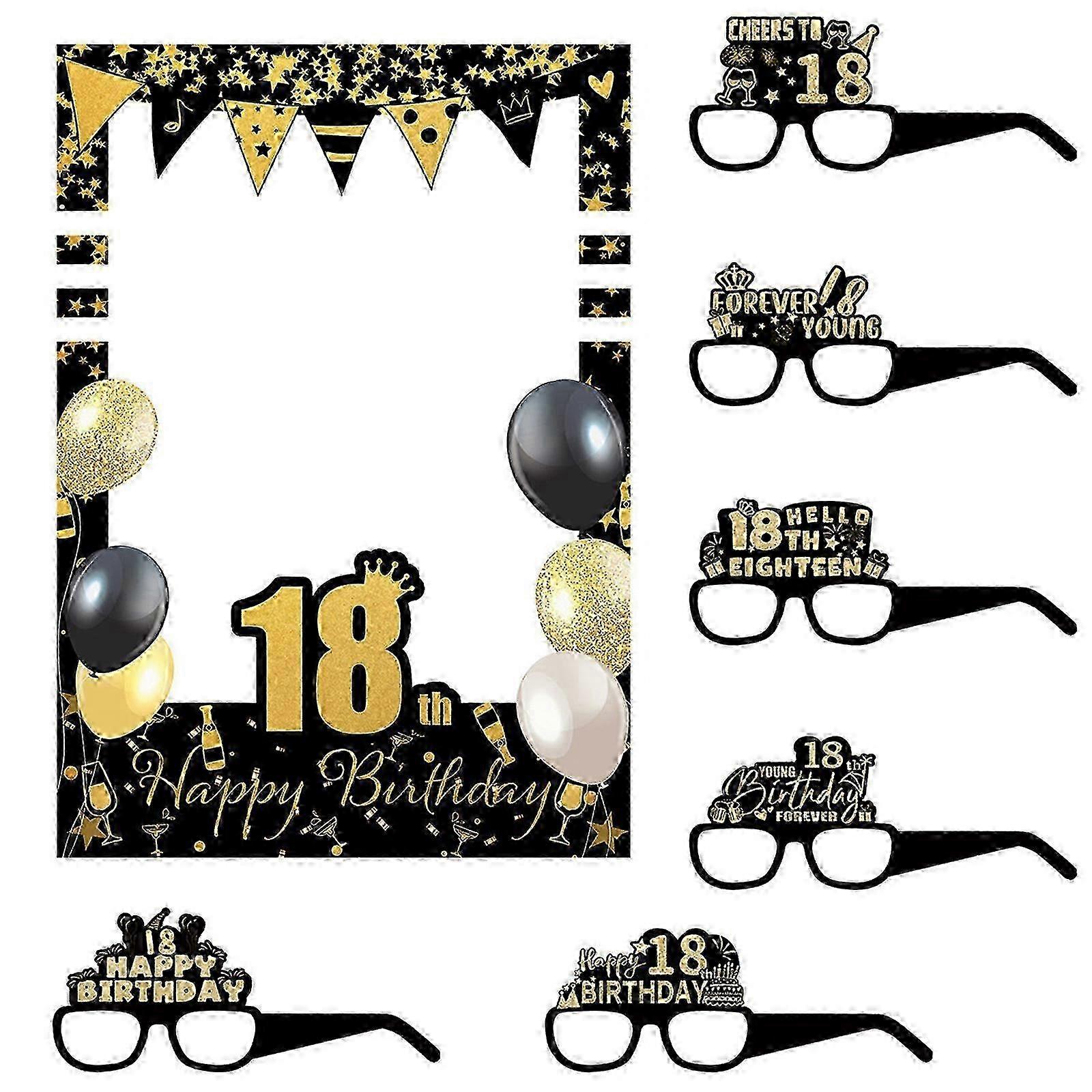 Milestone Birthday Photo Props Kit