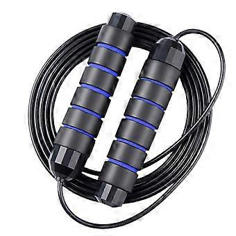 Tangle-Free Adjustable Jump Rope With Ball Bearings And Ergonomic Foam Handles