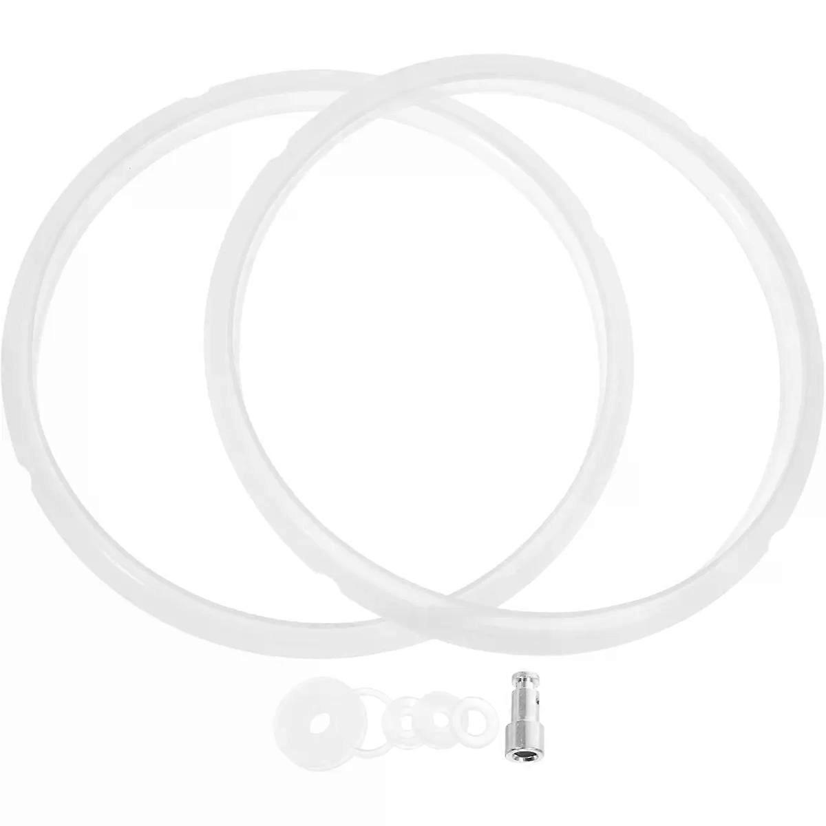 Electric Pressure Cooker Sealing Ring Set, 7pcs Universal Replacement