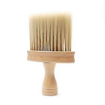 Neck Duster Brush with Soft Nylon Bristles & Elasticity, Face Neck & Ear Dust Off Tool for Barber Salon, 2-Pack