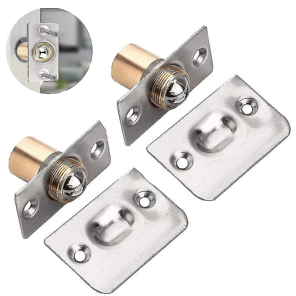 2 adet Dolap Kapı Topu Yakalama, Paslanmaz Çelik Ayarlanabilir Rulo Yakalama En İyi Hediye