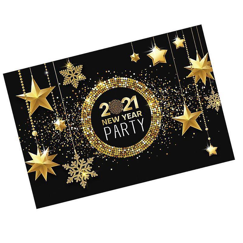 120X80cm Studio Backgrounds 1pc New Year Decoration Background New Year 2021 Banner Photo