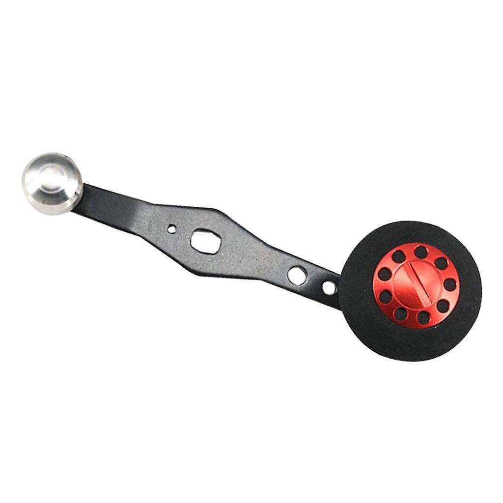 Fishing Handle Reel Single Knob Replacements Baitcasting Accessory Black
