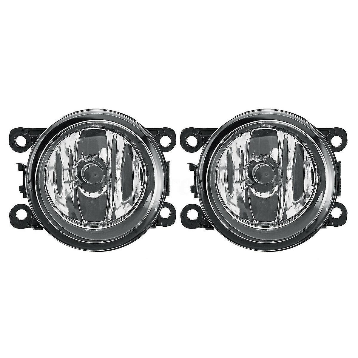 1 Pair Front Bumper Fog Light Lamps with H11 for Ford Focus Suzuki Swift New Alto Renault Peugeot C