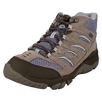 Merrell senhoras andando botas pinho branco meados Vent WTPF J09558 - couro Falcon - UK tamanho 7,5 M - UE tamanho 41 - Tamanho US 10