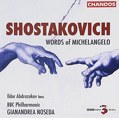 Bbc Philharmonicnoseda - SHOSTAKOVICH: MICHELANGELO [CD]