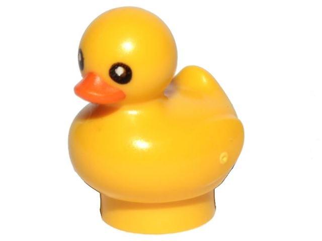 LEGO City Yellow Duckling with Orange Beak