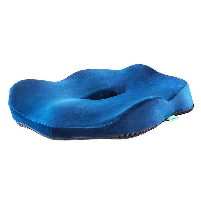 Winter Non-slip Memory Foam Butterfly Cushion For Home & Office - Plush Decompression Seat Pad