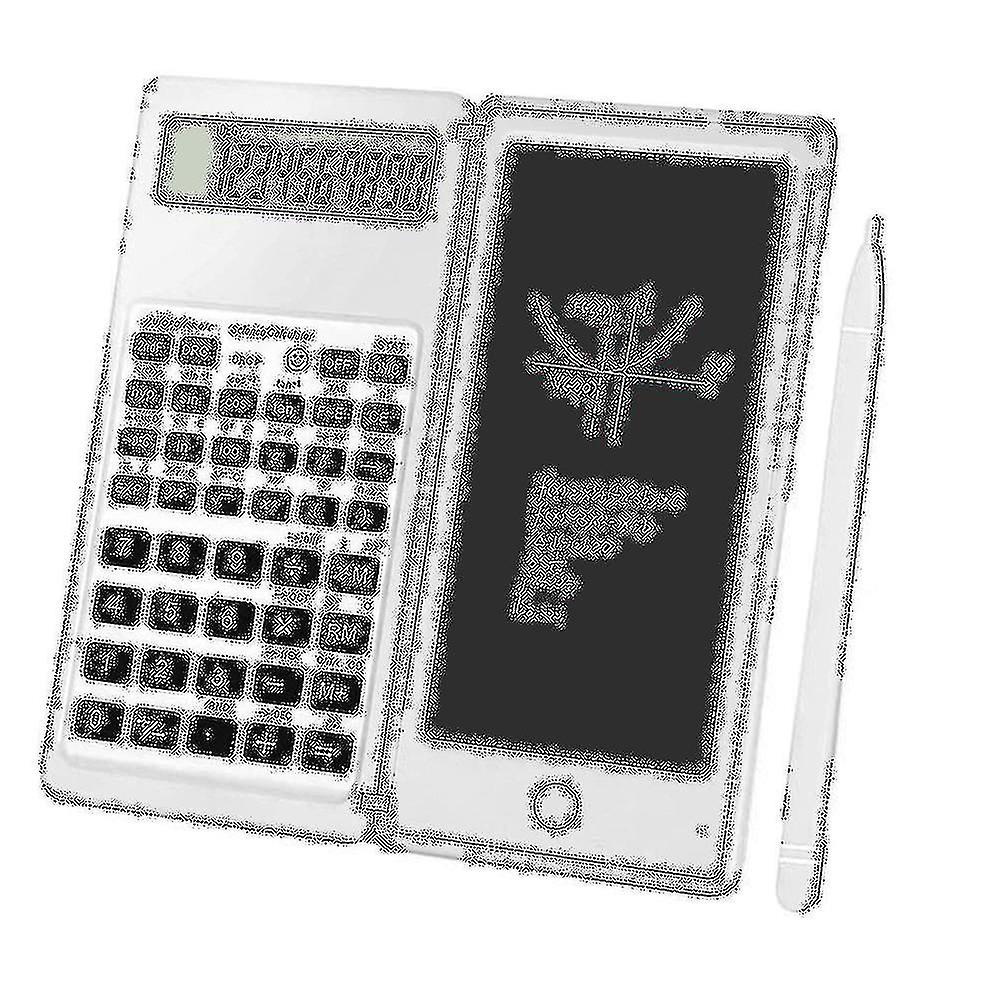 Scientific Calculator 10-digit Lcd Display Engineering Calculator With Writing Tablet For High Scho