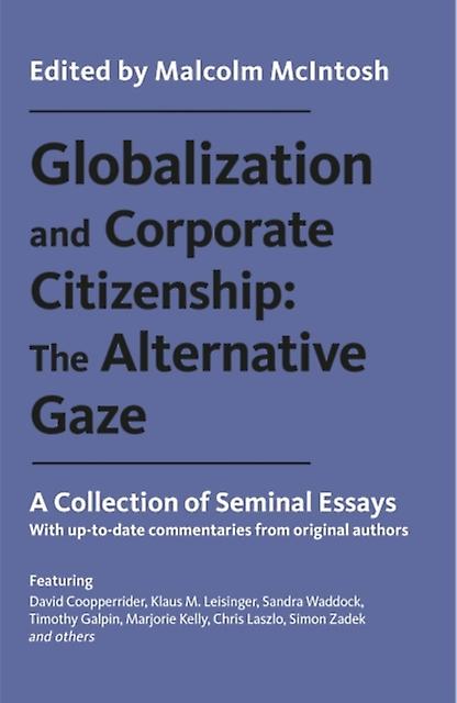 Globalization And Corporate Citizenship The Alternative Gaze Paperback Book